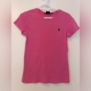 Ralph Lauren Basic Pink Top
